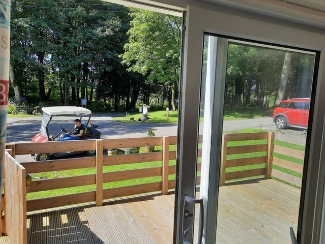 Photo of Centre Lounge Willerby Summer House with decking